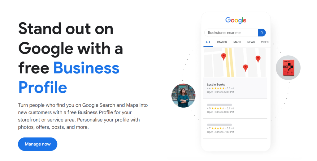 google business profile advertisement